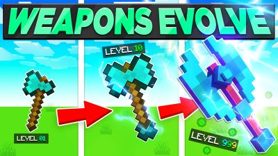 WEAPONS EVOLVE on the Minecraft Marketplace by Chunklabs