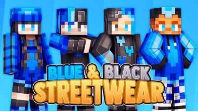 Blue  Black Streetwear on the Minecraft Marketplace by 57Digital