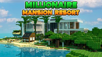 Millionaire Mansion Resort on the Minecraft Marketplace by BLOCKLAB Studios