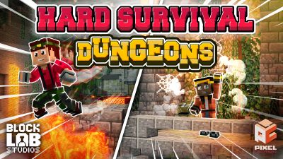 Hard Survival  Dungeons on the Minecraft Marketplace by BLOCKLAB Studios