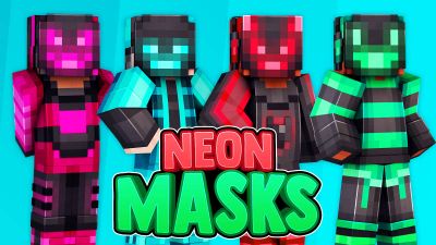Neon Masks on the Minecraft Marketplace by 57Digital